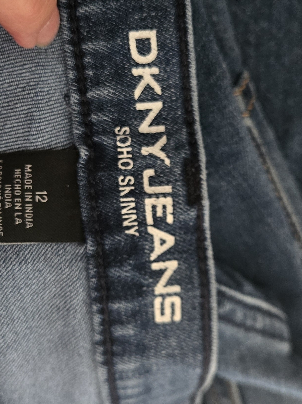 Dkny Women’s Soho Skinny Blue Jeans